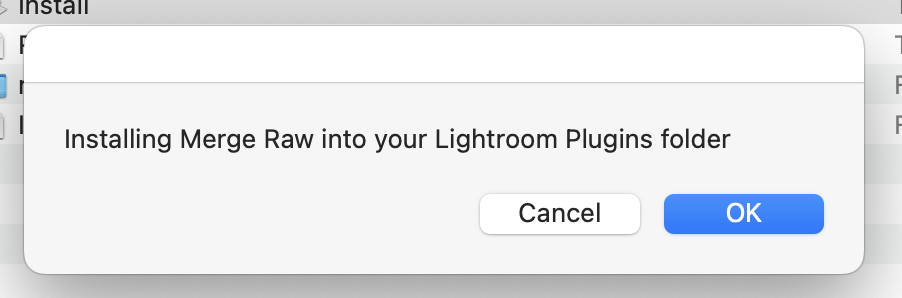 Confirm installation